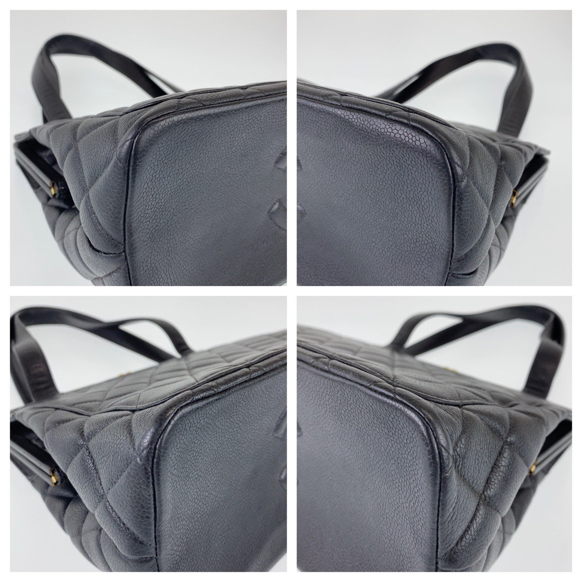 Top Quality Chanel Vintage Caviar Skin Tote Bag