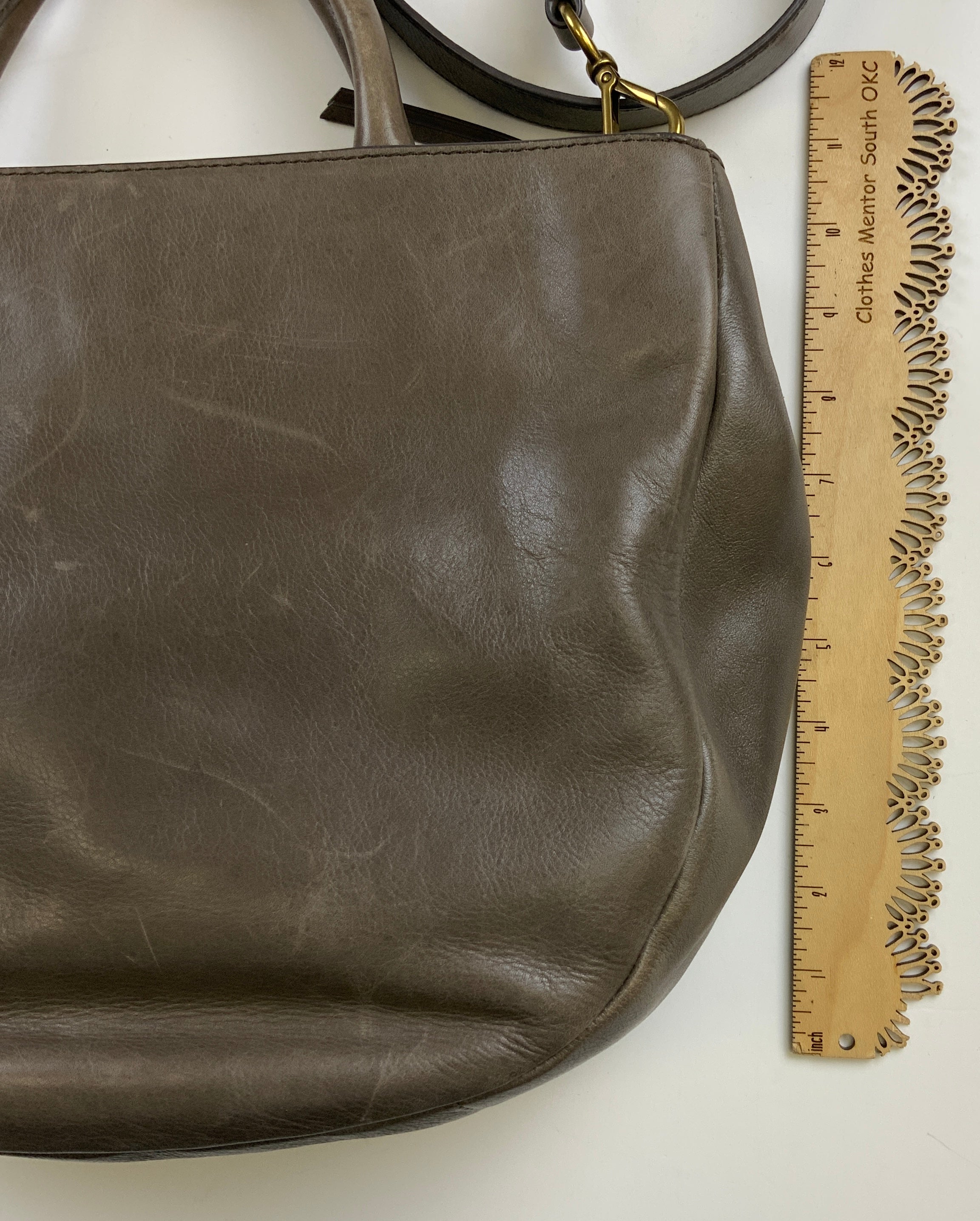 Handbag Leather By Margot. Size: Medium