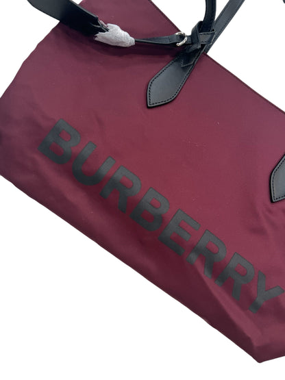 Tote Luxury Designer By Burberry. Size: Medium