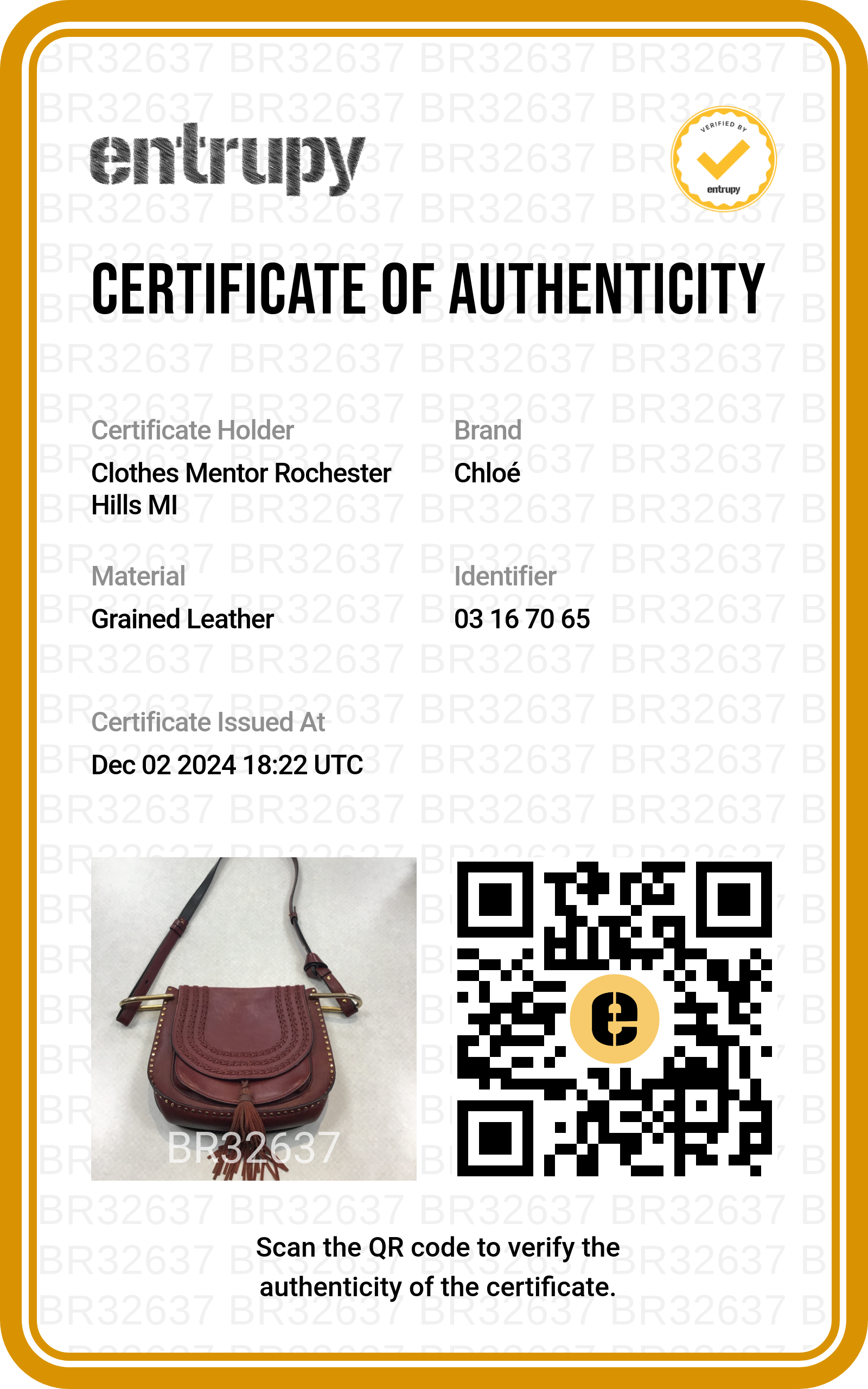 Handbag Luxury Designer By Chloe. Size: Medium