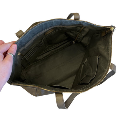 Tote Leather By Fossil. Size: Medium