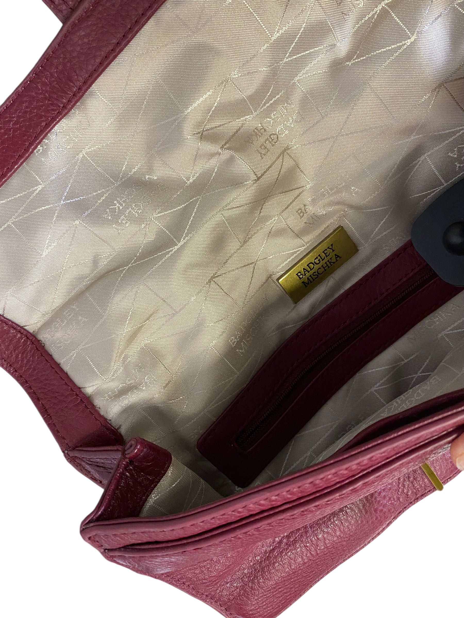 Handbag Designer By Badgley Mischka. Size: Medium