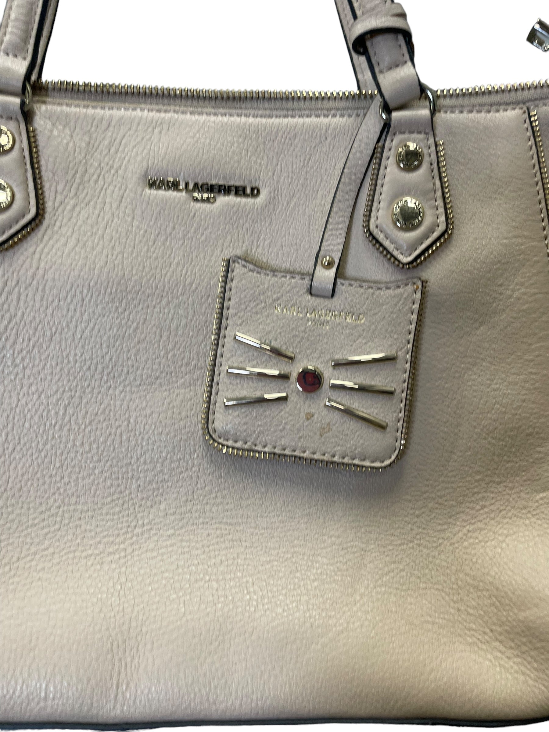 Handbag By Karl Lagerfeld. Size: Medium