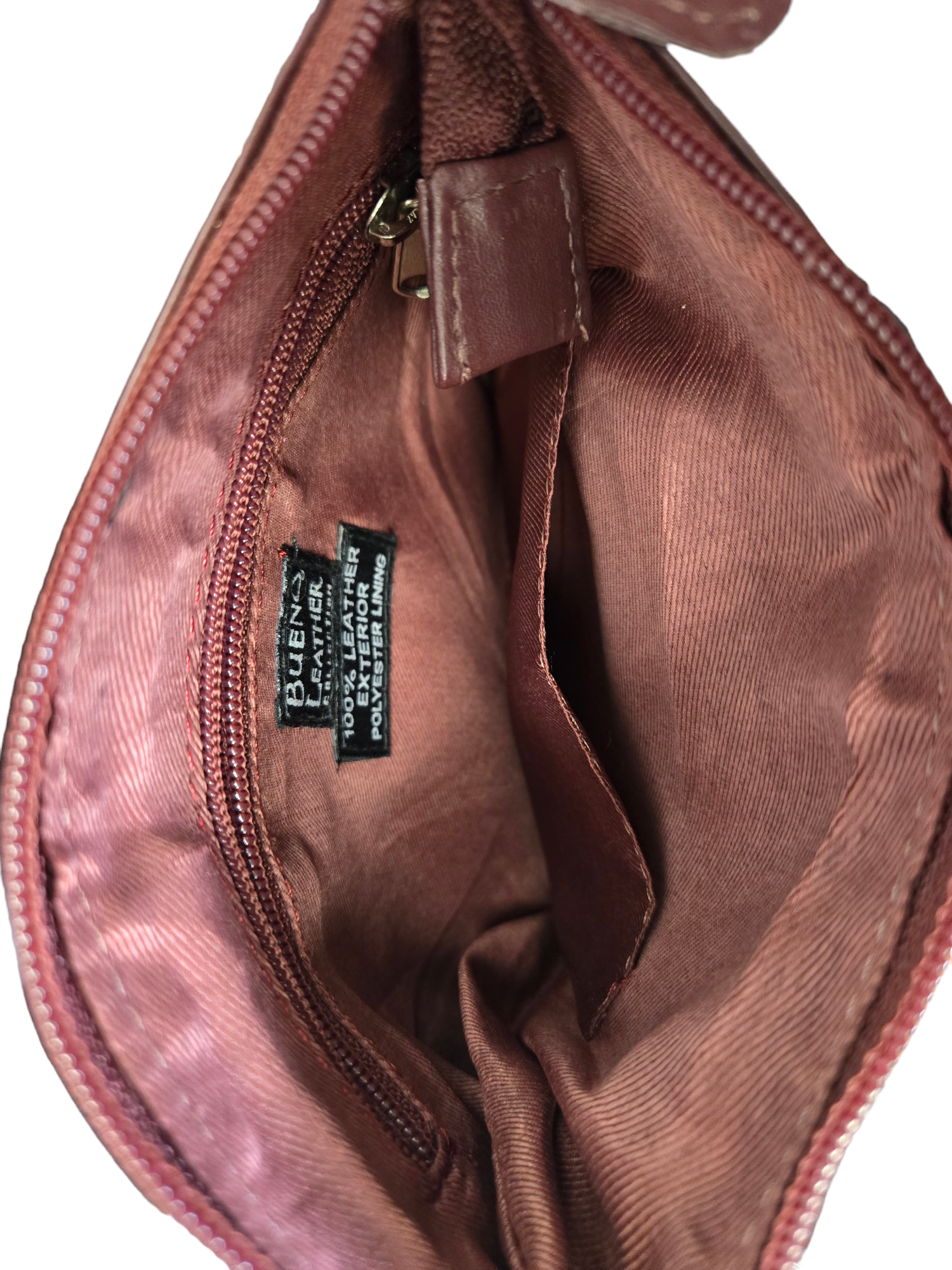 Crossbody Leather Bueno. Size Small