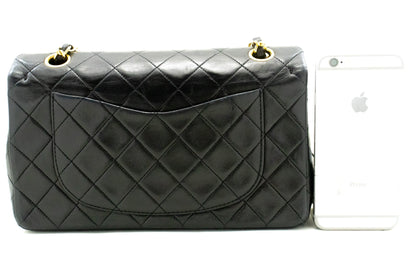 Top Quality Chanel Classic Double New 9 Chain Shoulder Bag Black Lambskin