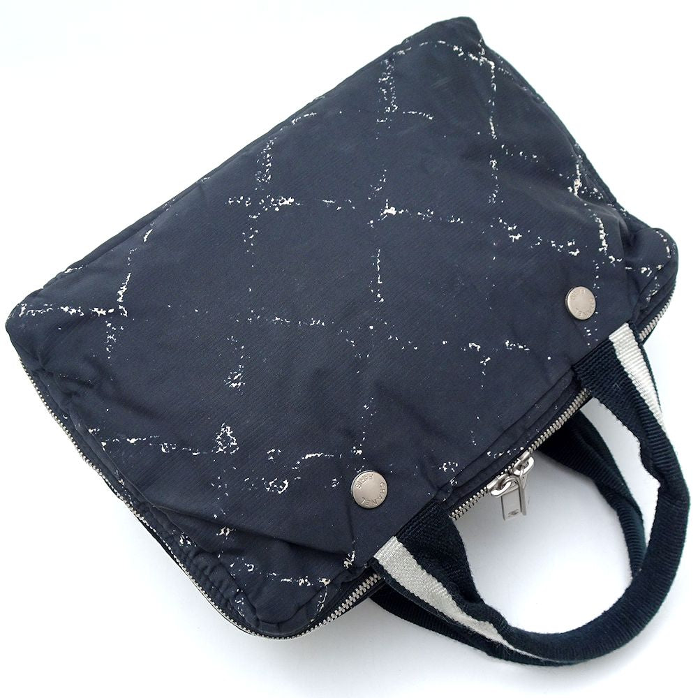 Top Quality Chanel Nylon Handbag Travel Line Mini Boston