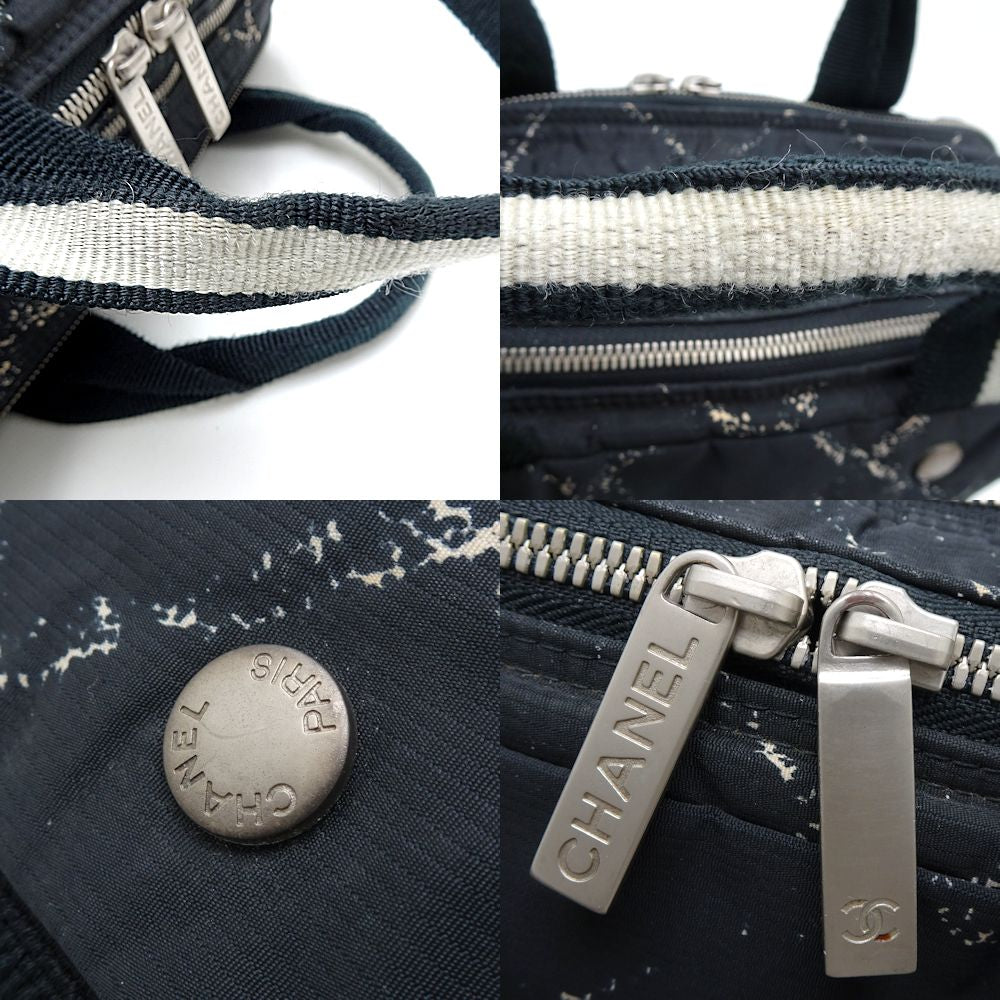 Top Quality Chanel Nylon Handbag Travel Line Mini Boston