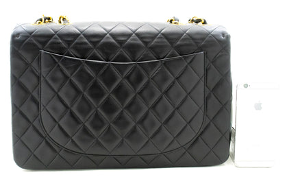 Top Quality Chanel Classic Large 13 New Chain Shoulder Bag Black Lambskin
