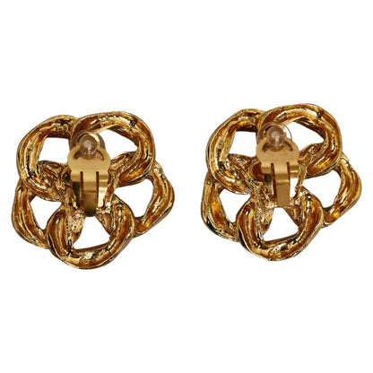 Top Quality Chanel Chain Motif Earrings Gold  Ladies Chanel