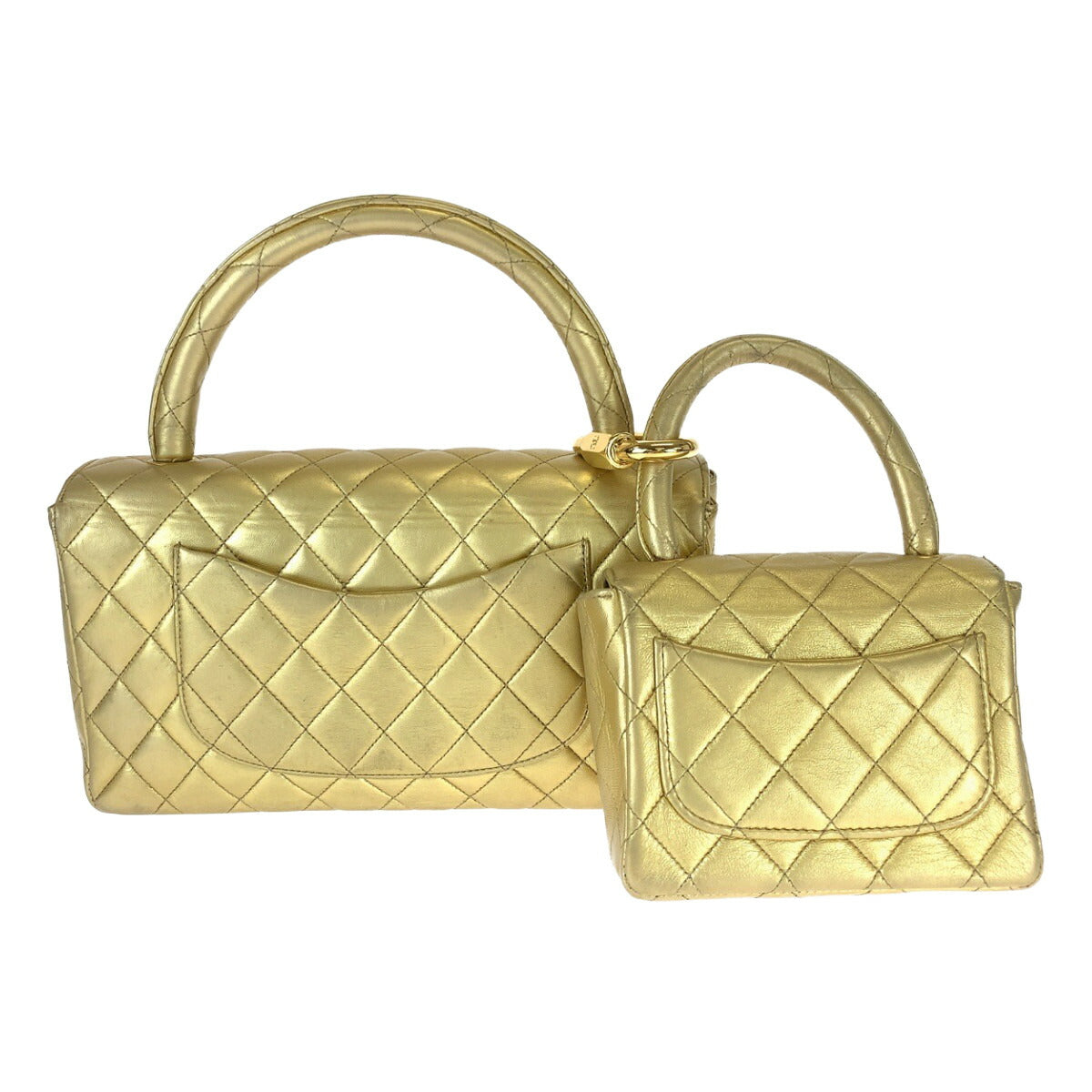 Top Quality Chanel Vintage Lambskin Matelasse Handbag