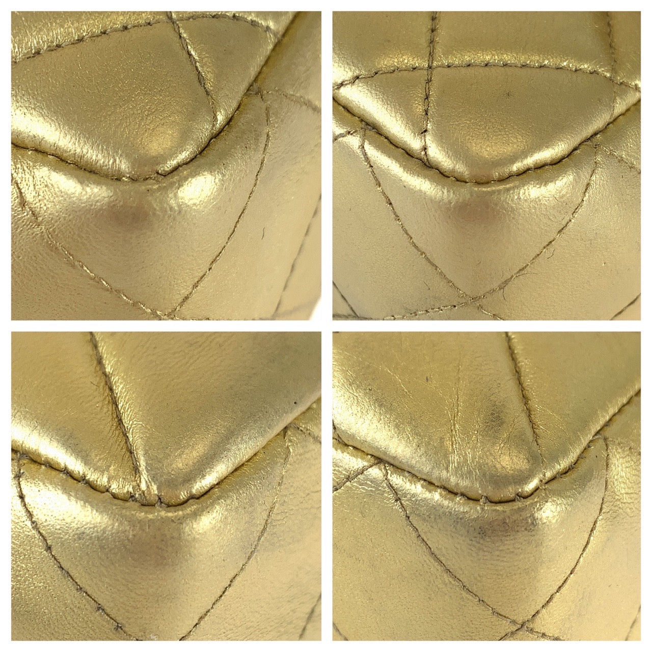 Top Quality Chanel Vintage Lambskin Matelasse Handbag