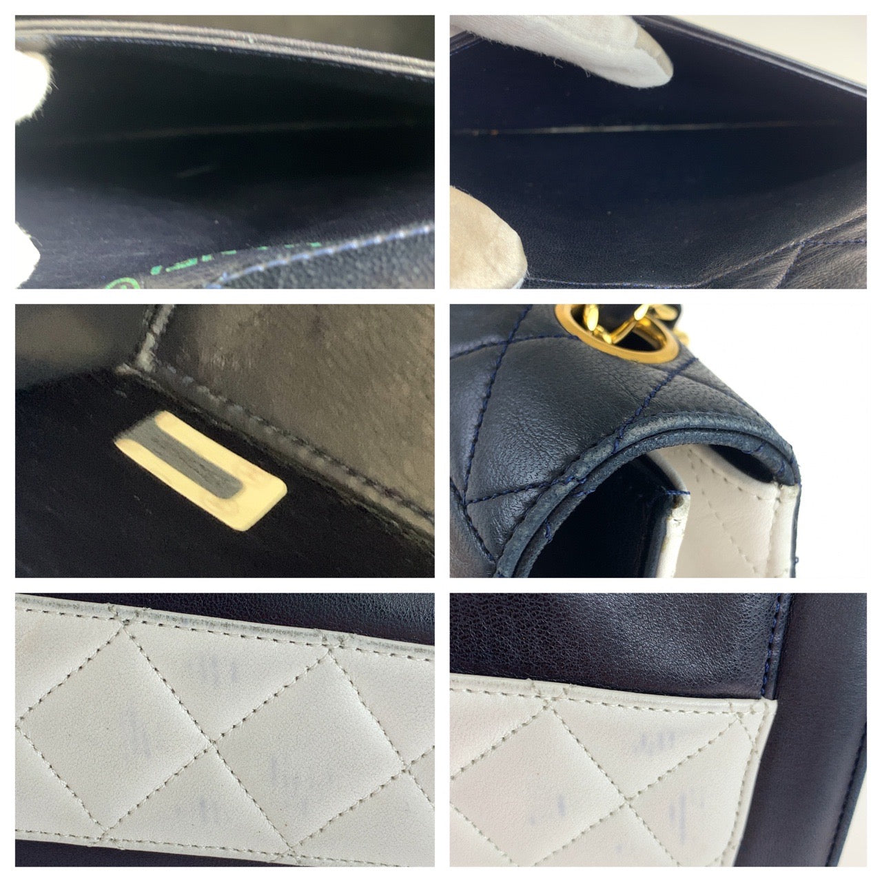 Top Quality Chanel Vintage 2.55 Lambskin Turnlock Shoulder Bag