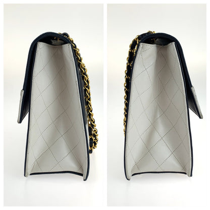 Top Quality Chanel Vintage 2.55 Lambskin Turnlock Shoulder Bag
