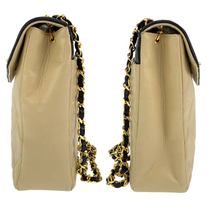 Top Quality Chanel Vintage Lambskin Matelasse Turnlock Crossbody