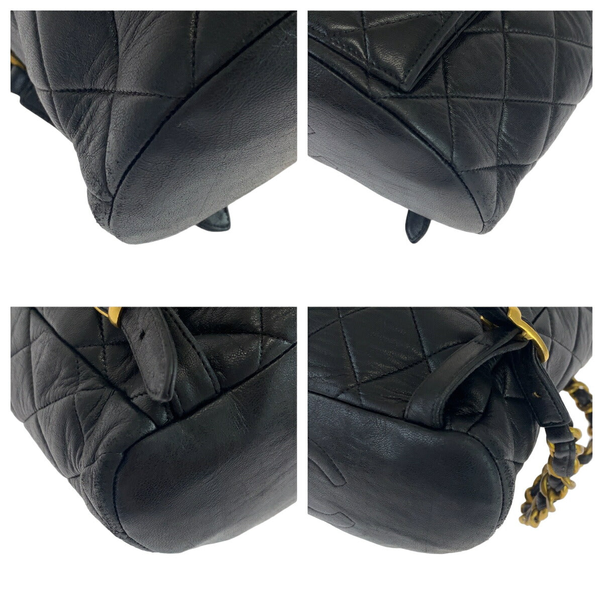 Top Quality Chanel Lambskin Matelasse Double C Turn Lock Backpack