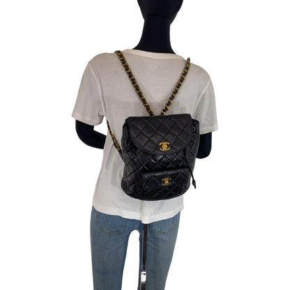 Top Quality Chanel Lambskin Matelasse Double C Turn Lock Backpack