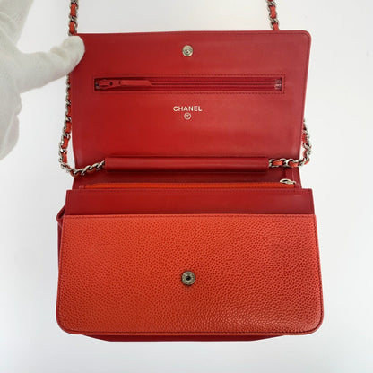 Top Quality Chanel Caviar Skin Coco Mark Shoulder Bag