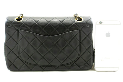 Top Quality Chanel Classic Double New 9 Chain Shoulder Bag Black Lambskin