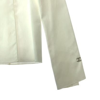 Top Quality Chanel Vintage Coco Mark Cotton Shirt