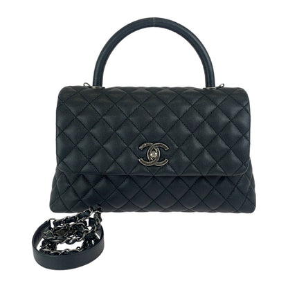 Top Quality Chanel Caviar Coco Handle Large Handbag
