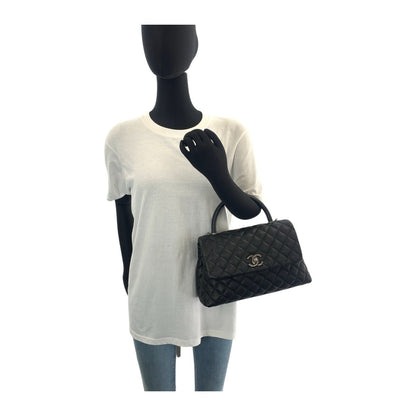 Top Quality Chanel Caviar Coco Handle Large Handbag