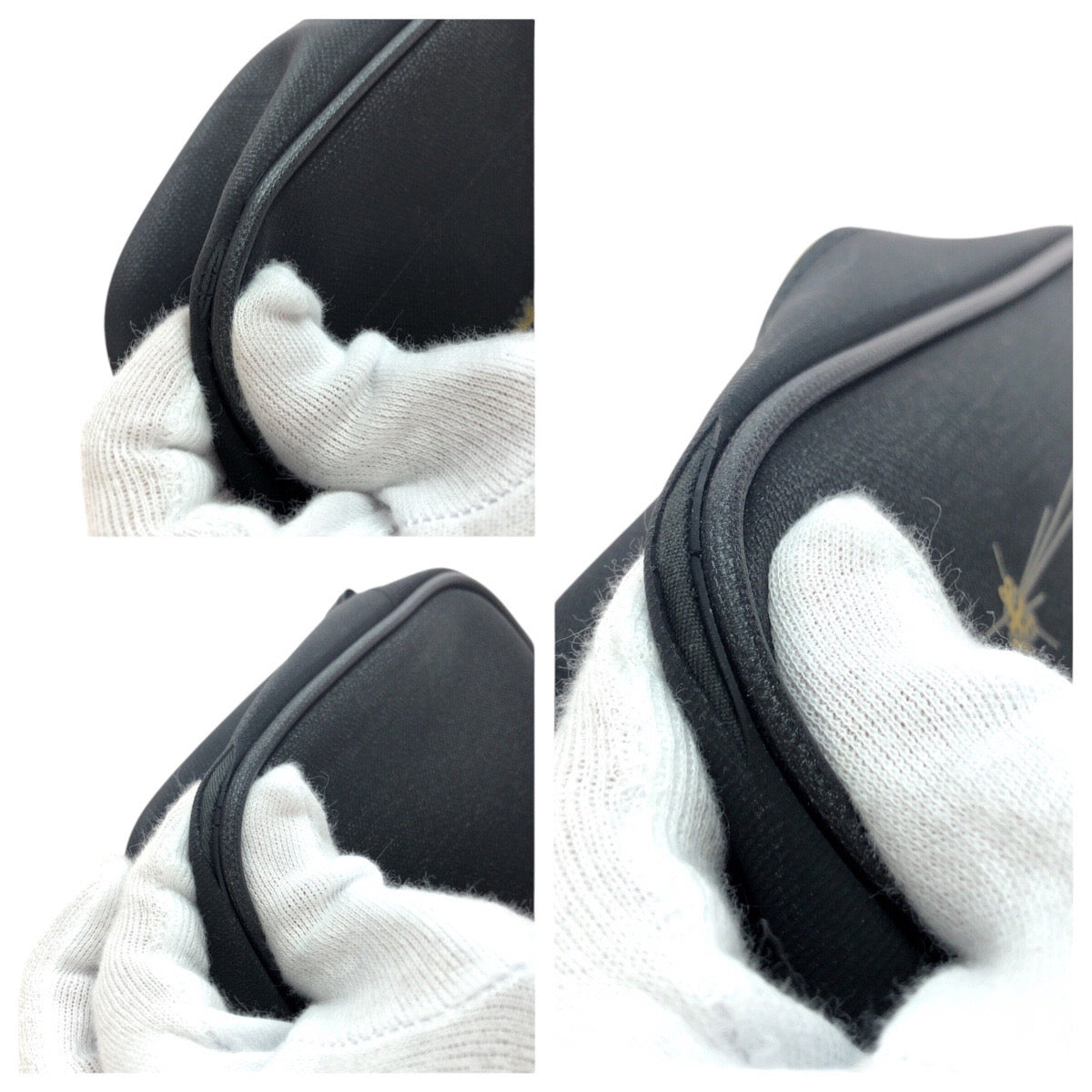 Top Quality Chanel Canvas Coco Mark Pouch