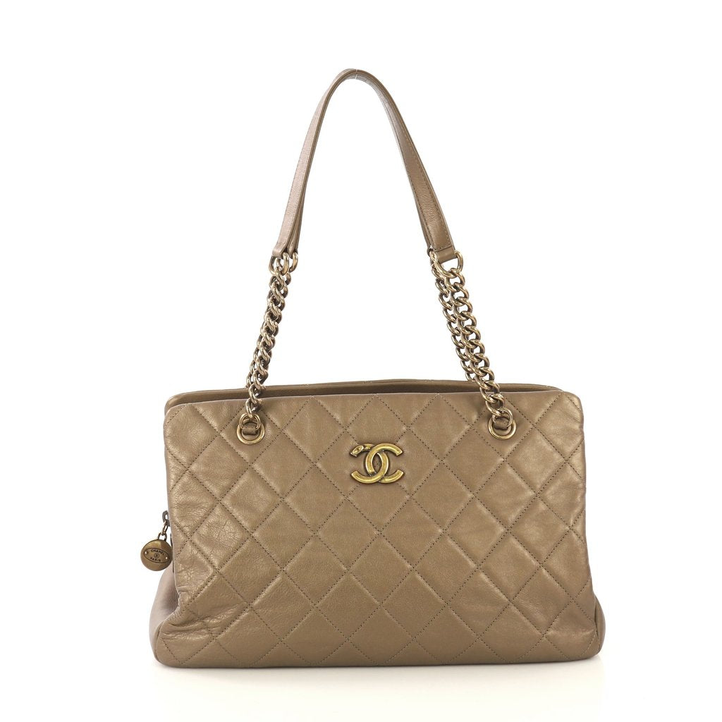 Top Quality Chanel CC Crown Medium Calfskin Bag