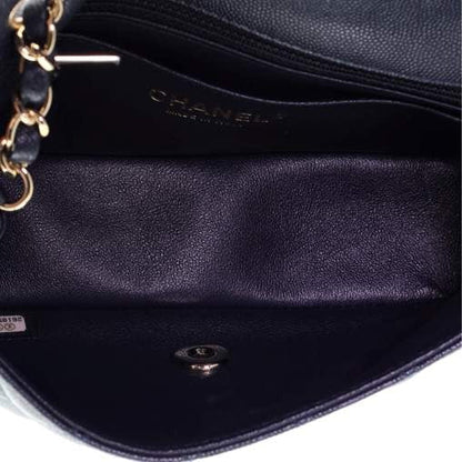 Top Quality Chanel Top Quality Chanel Caviar Quilted Mini Rectangular New - Dark Blue