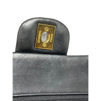 Top Quality Chanel Top Quality Chanel Classic Double New Bag Quilted Lambskin Small - Black