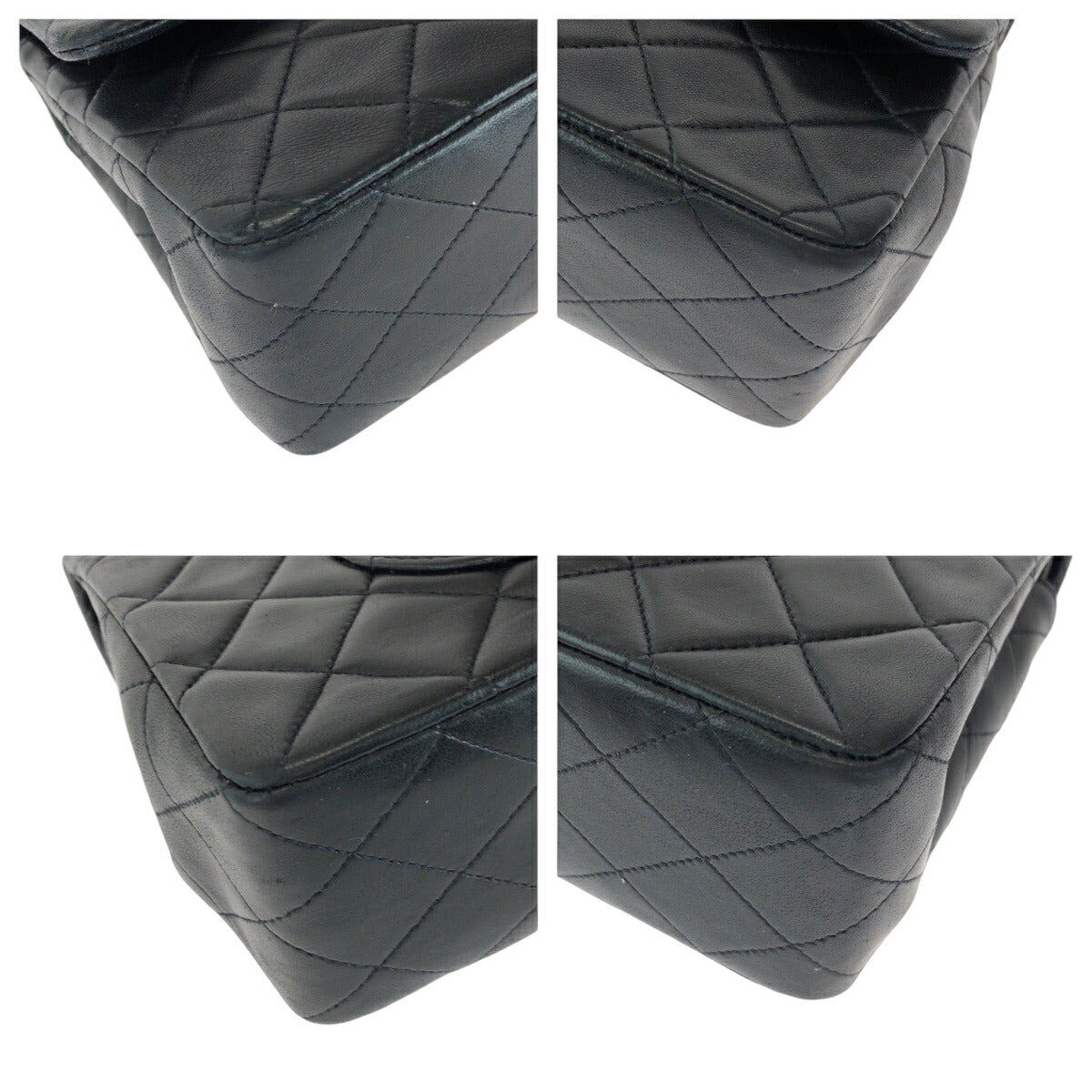 Top Quality Chanel Lambskin Double Flap Shoulder Bag
