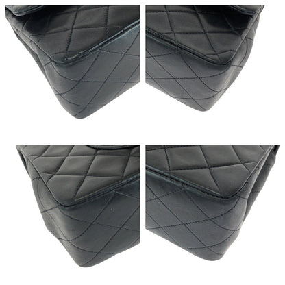 Top Quality Chanel Lambskin Double Flap Shoulder Bag