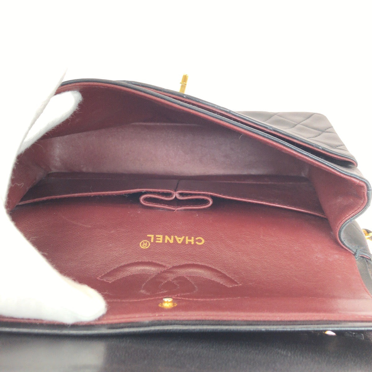 Top Quality Chanel Lambskin Double Flap Shoulder Bag