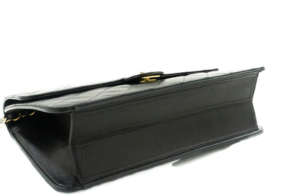Top Quality Chanel Chain Shoulder Bag Clutch Black Quilted New Lambskin Purse