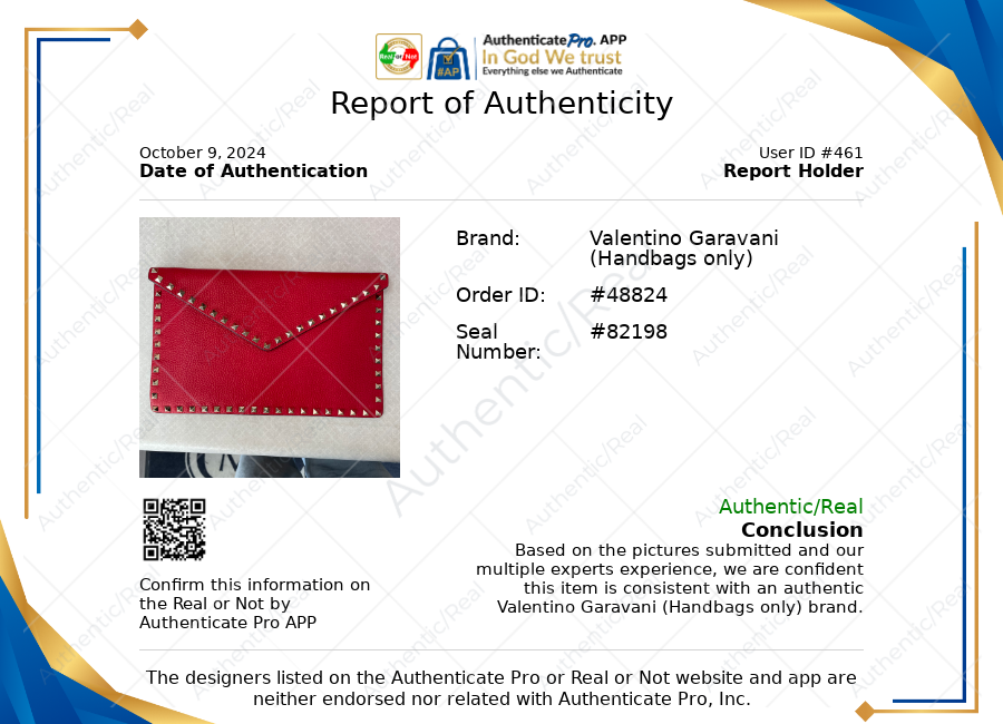 Clutch Luxury Designer By Valentino-garavani. Size: Medium