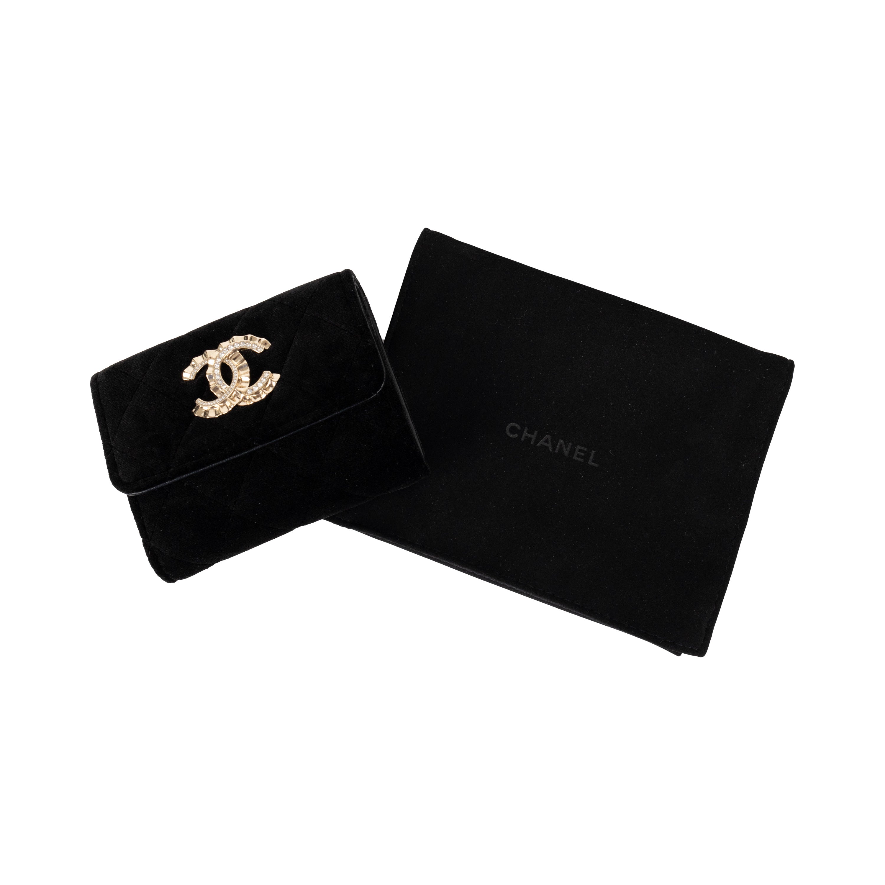 Top Quality Chanel Top Quality Chanel Quilted Velvet Wallet