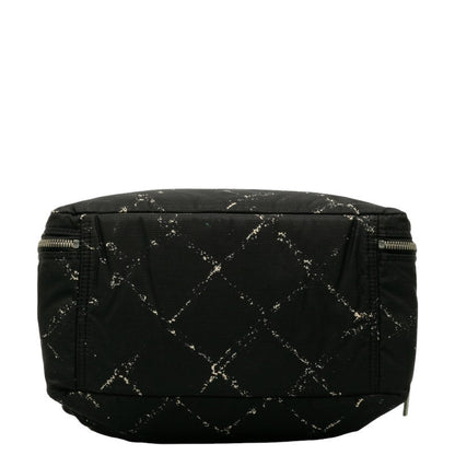 Top Quality Chanel Travel Line Boston Bag Handbag Nylon/Vinyl Black Ladies