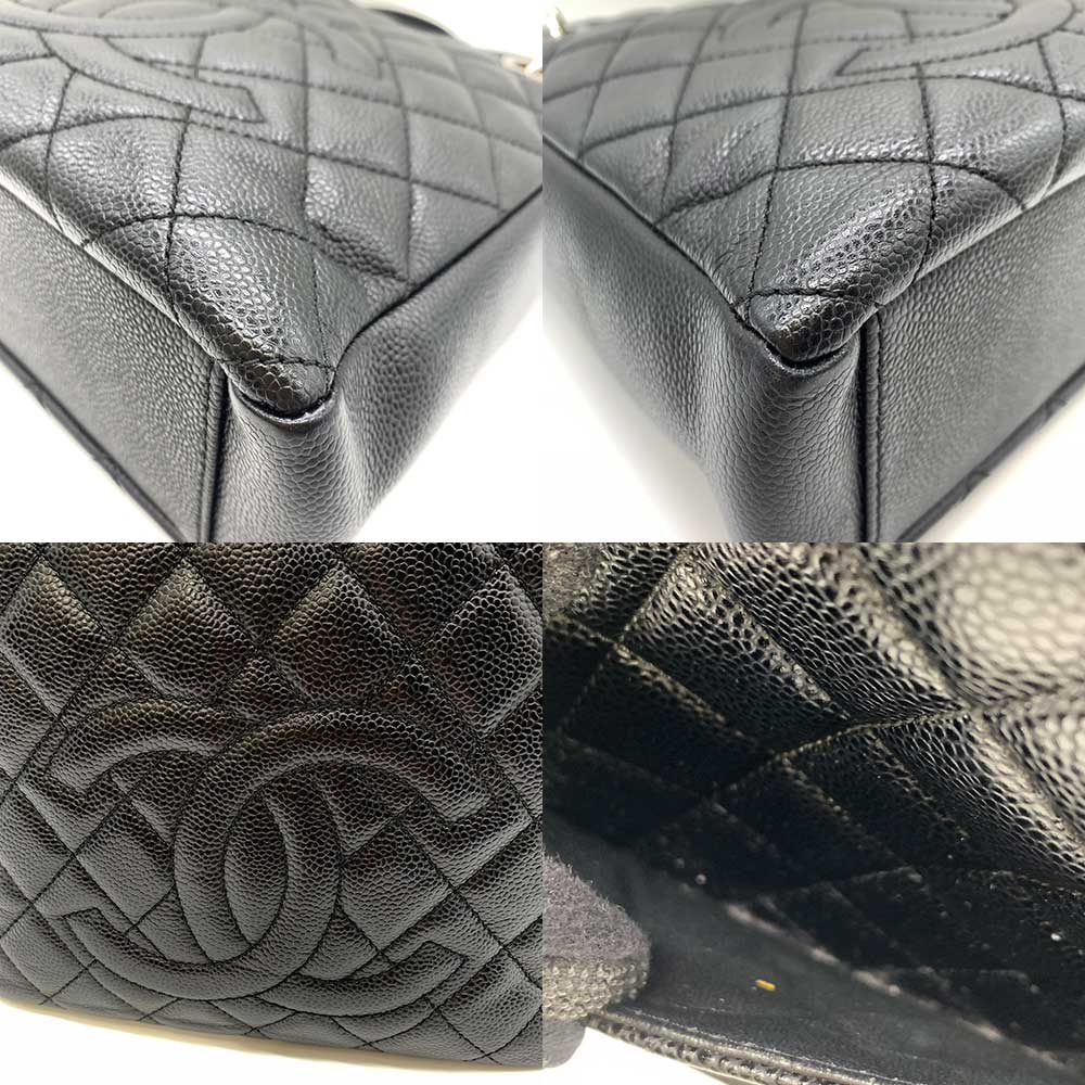 Top Quality Chanel Caviar Skin Chain Tote Bag