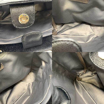 Top Quality Chanel Caviar Skin Chain Tote Bag