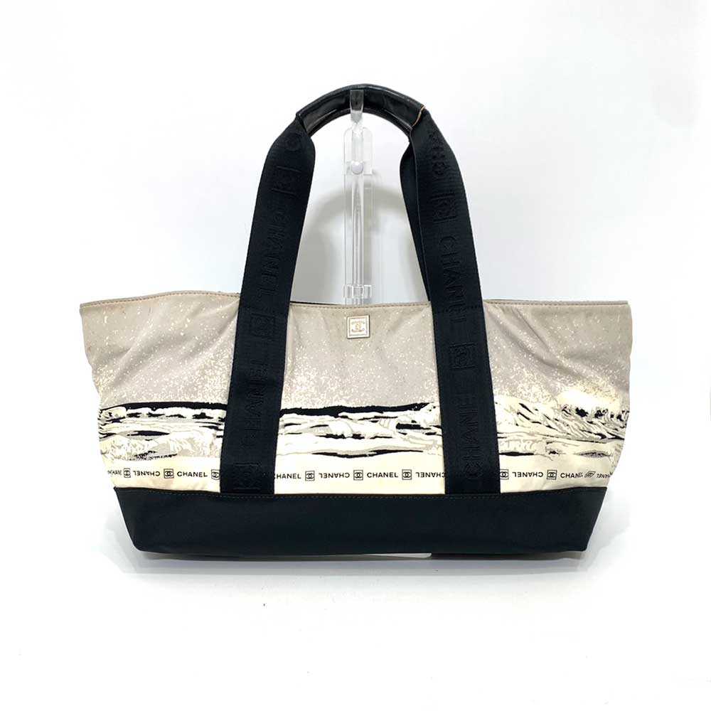 Top Quality Chanel Nylon Canvas Sport Line Handbag Tote