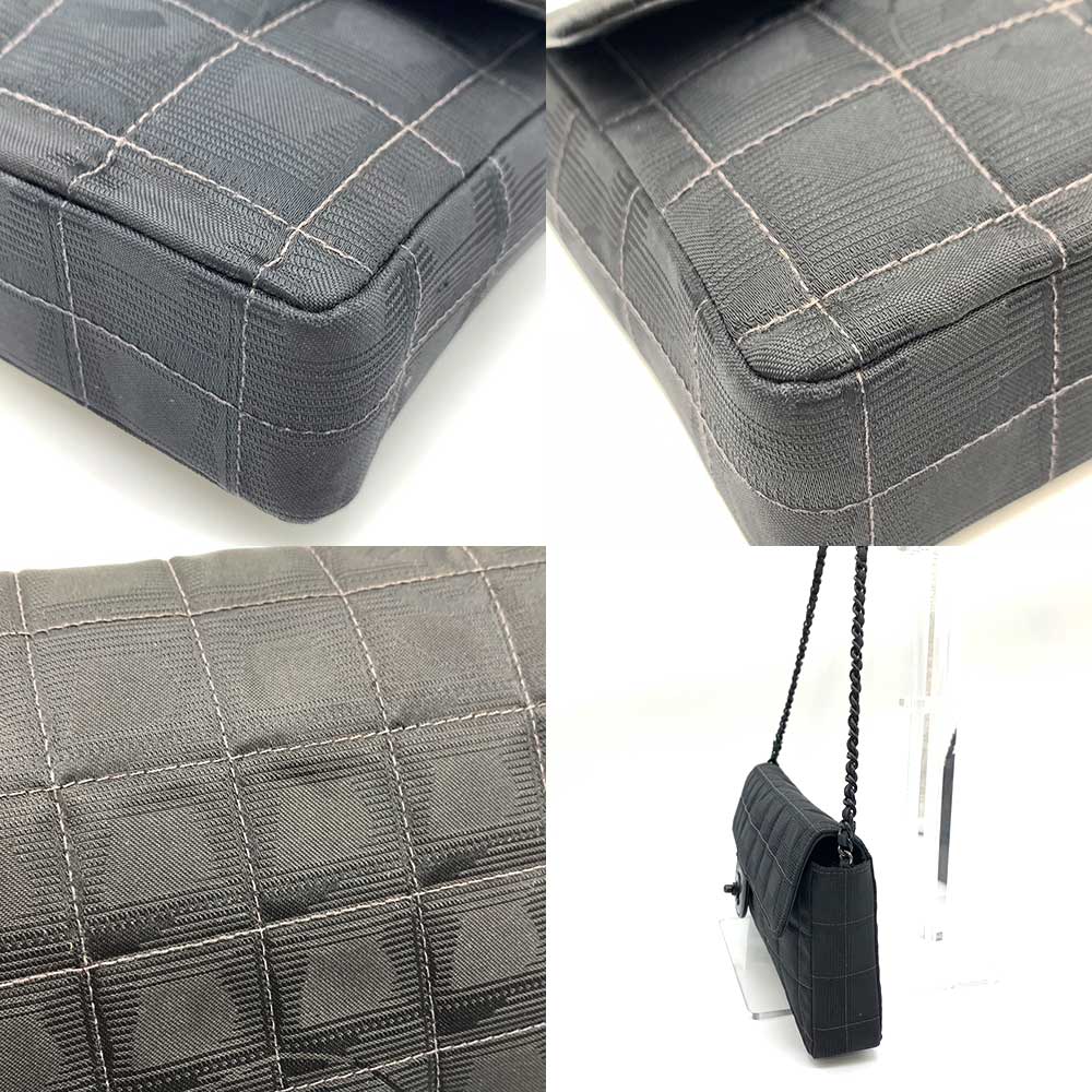 Top Quality Chanel Nylon Jacquard Chain Shoulder Bag A15316