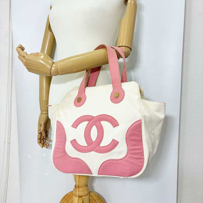 Top Quality Chanel Canvas Marshmallow Tote Bag