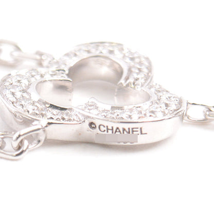 Top Quality Chanel Camellia Diamond Necklace 750WG White Gold