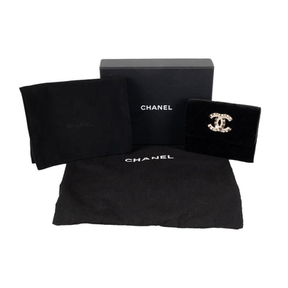 Top Quality Chanel Top Quality Chanel Quilted Velvet Wallet