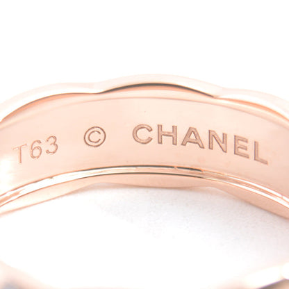Top Quality Chanel Coco Crush Medium Diamond Ring 750PG Pink Gold