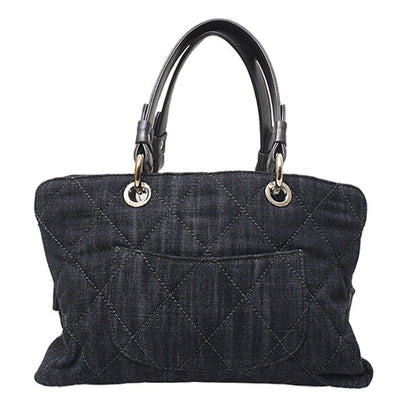 Top Quality Chanel Denim Leather Handbag
