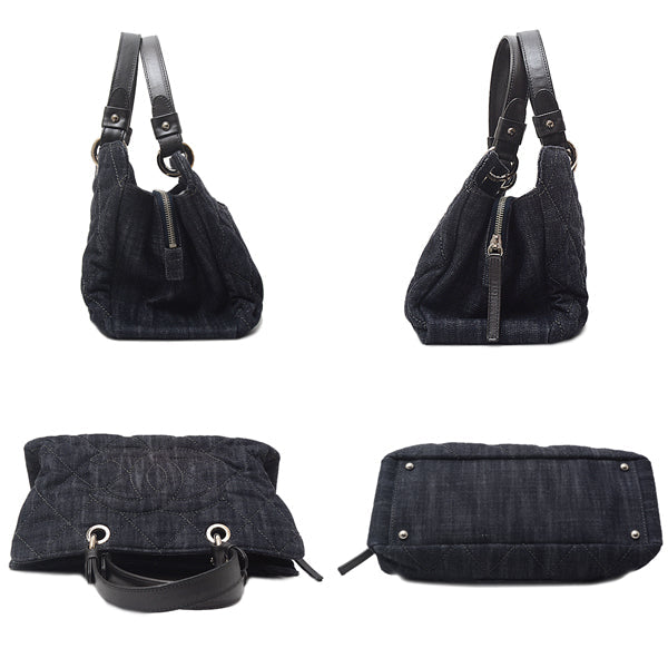 Top Quality Chanel Denim Leather Handbag