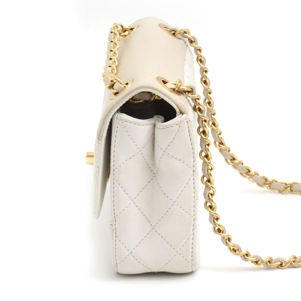 Top Quality Chanel Calf Leather Coco Mark Chain Shoulder Bag