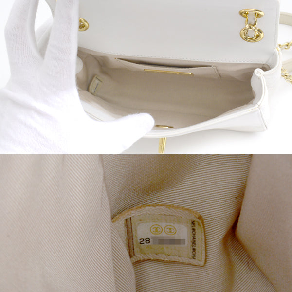 Top Quality Chanel Calf Leather Coco Mark Chain Shoulder Bag