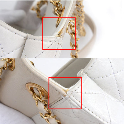Top Quality Chanel Calf Leather Coco Mark Chain Shoulder Bag