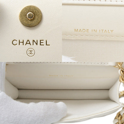 Top Quality Chanel Lambskin Matelasse Compact Shoulder Bag
